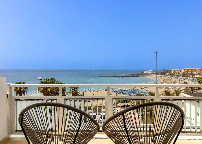 شقة Penthouse Of Ocean Views لوس كريستيانوس