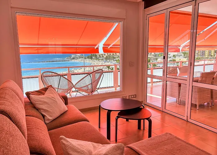 شقة Penthouse Of Ocean Views لوس كريستيانوس